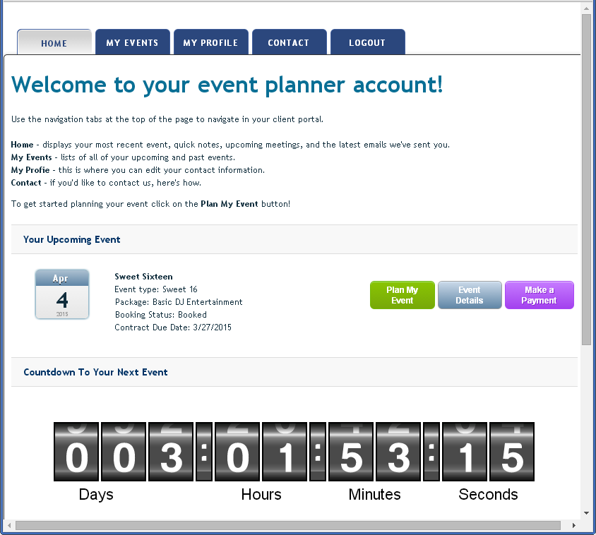 EventPlanner